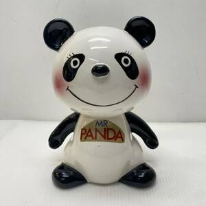 内藤ルネ MR. PANDA ミスター パンダ 陶器 貯金箱 人形 レトロ 当時物 置物 オブジェ インテリア コレクション