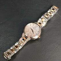 極美品【稼働品】SEIKO　セイコールキア　ピンク　ゴールド　シルバー　ソーラー_画像9