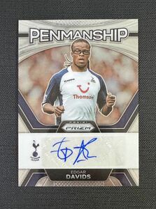 Panini 2023-24 Prizm EPL Edgar Davids Auto 直筆サインカード Premier League エドガー ダービッツ