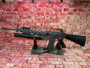 東京マルイ　電動ガン　COLT　AR-15　M203グレネードランチャー