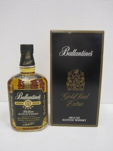 Ballantine's GOLD SEAL EXTRA ウイスキー 750ｍｌ 箱付 未開栓