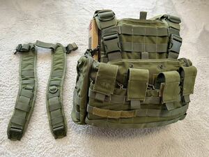 TT CHEST RIG MKII & TTトゥルーパー バックプレート 旧オリーブカラー TASMANIAN TIGER タスマニアンタイガー