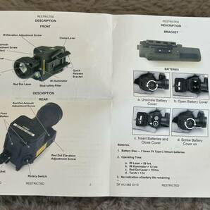 Rheinmetall Soldier Electronics GmbH LLM-01 セット ドイツ連邦軍/G36/MP7/英軍/SA80の画像9