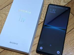 SONY XPERIA 1 IV SOG06 ブラック 256GB