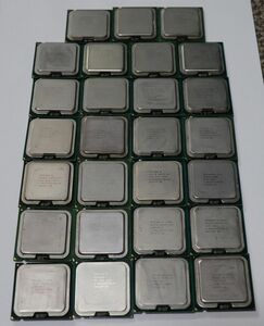 Intel CPU LGA-775 29個 27個BIOS確認済み 送料込み