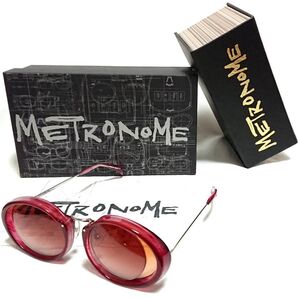 希少☆定価96,800円 METRONOME round&round サングラス