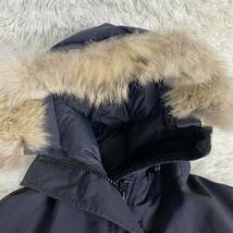 カナダグース ブロンテパーカ M ダウンジャケット 2603JL コヨーテファー　CANADA GOOSE ダークネイビー　BRONTE PARKA_画像4