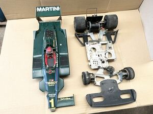  激レア タミヤ 1/10マルティーニ ロータス 79 MARTINI LOTUS 絶版 当時物 TAMIYA 田宮 ビンテージ F1 ラジコン RCカー