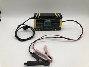 【中古品】Anhtczyx バッテリー充電器 DIYZYX-J30 簡易動作確認済 アウトドア パルス充電器 12V/24V兼用 8A バッテリーチャージャー