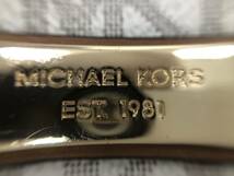 【美品】MICHAEL KORS EST 1981 マイケルコース ラウンドファスナー ラウンドジップ 長財布 MK 32S7GTTE9B_画像9