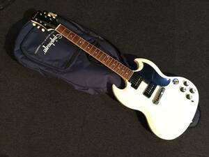 No.010924 Epiphone SG SPL WHT техническое обслуживание завершено n.mint