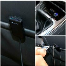 車 車載 充電器 シガーソケット USB 電源 メス コンセント 2連 アダプター 延長 4ポート 急速充電 12V 24V カー チャージャー アクセサリー_画像10