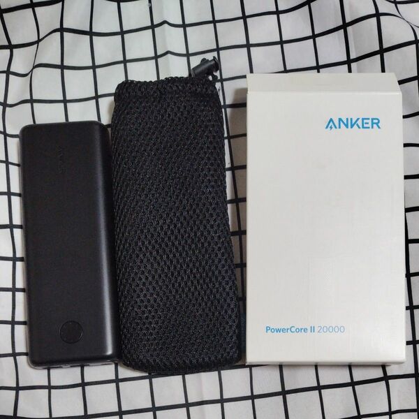 ANKER PowerCore 20000 ブラック+SONY ACアダプター