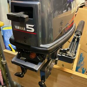 ★個人出品★船外機YAMAHA５馬力 6E3-S ２スト★直接引き取り希望★の画像3