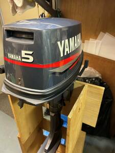 ★個人出品★船外機YAMAHA５馬力　6E3-S　２スト★直接引き取り希望★