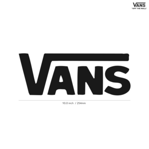 【VANS】バンズ★07★ダイカットステッカー★切抜きステッカー★10.0インチ★25.4cm