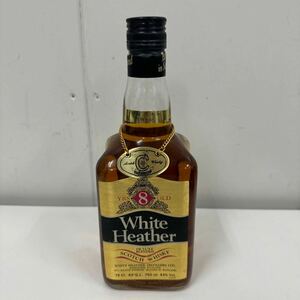 【新品・未開栓】ホワイトヘザー8年 750ml 43古酒 