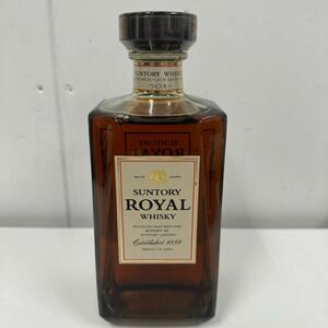 【新品・未開栓】サントリー SUNTORY ROYAL ローヤル スリム　ボトル 700ml アルコール43% ウイスキー 古酒 
