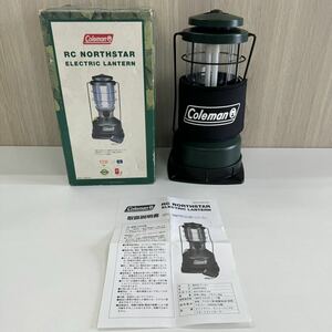 Coleman コールマン 蛍光灯ランタン RC NORTHSTAR ELECTRIC LANTERN 取説 箱