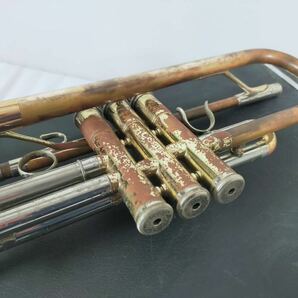 YAMAHA ヤマハ トランペット 管楽器 吹奏楽 ハードケース付 YTR-634 YTR634 赤ベル レッドブラスの画像3