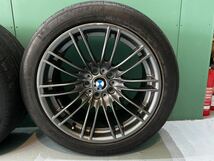 ＢＭＷ　Ｍ３　Ｍスポーツ純正アルミ　スポーク！　１８×８．５Ｊ＋２９　１８×９．５Ｊ＋２３　PCD１２０／５H　４本 ！_画像8