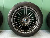 ＢＭＷ　Ｍ３　Ｍスポーツ純正アルミ　スポーク！　１８×８．５Ｊ＋２９　１８×９．５Ｊ＋２３　PCD１２０／５H　４本 ！_画像9