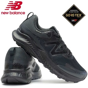 【ニューバランス】ダイナソフト ナイトレル ブラック 27cm 新品 ゴアテックス / new balance トレイルランニング 防水 透湿 4E 幅広