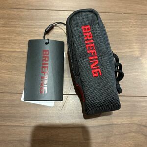 【ブリーフィング】ボール ポーチ ゴルフ STEEL 新品 / BRIEFING ポーチ ケース ブラック