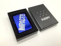 u0217 ZIPPO ジッポー MILD SEVEN マイルドセブン IMPACT インパクト 懸賞品 喫煙具 箱付き 動作未確認_画像1