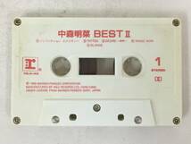 ■□U366 中森明菜 BESTⅡ ベスト2 カセットテープ□■_画像6