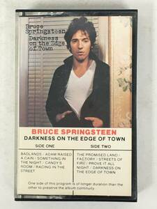 ■□U425 高性能CrO2テープ BRUCE SPRINGSTEEN ブルース・スプリングスティーン DARKNESS ON THE EDGE OF TOWN 闇に吠える街 カセット