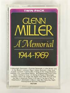 ■□U457 GLENN MILLER グレン・ミラー A MEMORIAL メモリアル 1944-1969 カセットテープ□■