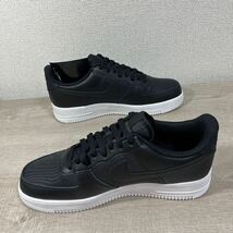 1円スタート売切り 新品未使用 Nike ナイキ スニーカー エア フォース 1 AIR FORCE 1 '07 国内正規品 ブラック ホワイト 28.5cm_画像4