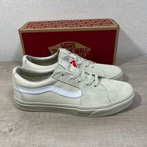 1円スタート売切り 新品未使用 スニーカー VANS バンズ SK8LOW スケートロー USA企画 完売 27cm オールドスクール ERA スケハイ ベージュ_画像3