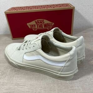 1円スタート売切り 新品未使用 スニーカー VANS バンズ SK8LOW スケートロー USA企画 完売 27.5cm オールドスクール ERA スケハイ ベージュの画像5