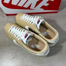 1円スタート売切り 新品未使用 NIKE CORTEZ ナイキ コルテッツ スニーカー 定番 ホワイト ベージュ 26.5cm レザー 完売品_画像7