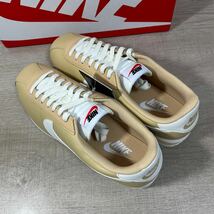 1円スタート売切り 新品未使用 NIKE CORTEZ ナイキ コルテッツ スニーカー 定番 ホワイト ベージュ 27.5cm レザー 完売品_画像7