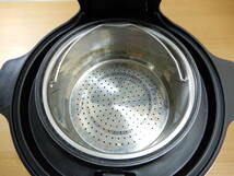 Z2191★\1～LOCABO/ロカボ　家庭用　マイコン炊飯器　容量:3合炊き　蒸し器付き　model:JM-C20E-B_画像5