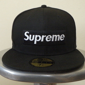 ☆ 21SS Supreme シュプリーム Champions Box Logo New Era Cap チャンピオンズ ボックスロゴ ニューエラ キャップ (ブラック黒59.6)MSE