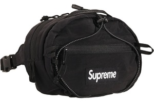 ☆ 20FW Supreme シュプリーム Waist Bag ウエストバッグ ショルダーバッグ ボディーバッグ バッグ box logo ボックスロゴ (ブラック黒)MGE