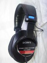 SONY MDR-CD900ST 新品互換イヤーパッド交換済　音出確認済 モニターヘッドホン 42_画像1