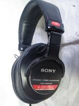 SONY MDR-CD900ST 新品互換イヤーパッド交換済　音出確認済 モニターヘッドホン 48_画像2