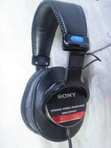 SONY MDR-CD900ST 新品互換イヤーパッド交換済　音出確認済 モニターヘッドホン 48_画像1