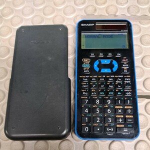 SHARP scientific calculator EL-509M blue secondhand goods 