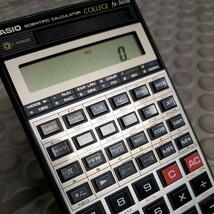 当時物 CASIO 関数電卓 COLLEGE fx-360M 中古品_画像3