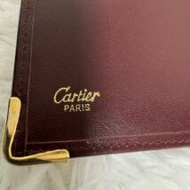 1円〜Cartier カルティエ 長財布 マストライン レザー ウォレット _画像6