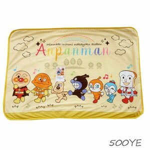  free shipping ( Hokkaido, Okinawa is 1500 jpy separate ) Anpanman reverse side boa lap blanket 70×100cm 500YE