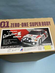 ABCホビーボディセットZEROONE SUPER BODY ミツビシ　ランサーエボリューションⅢラリーver