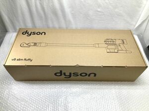 08【P767】◆中古◆ Dyson ダイソン V8 Slim Fluffy Extra SV10K EXT BU サイクロン クリーナー 掃除機