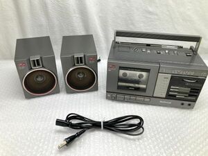 03【P782】◆中古/現状品◆ National ナショナル RX-C50 ラジカセ 通電 AF FM ノイズ多